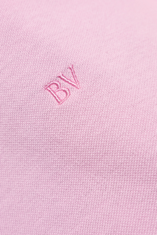 Pink Polo with Logo Bottega Veneta - Vitkac Canada